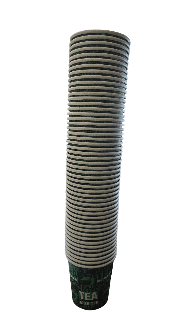 Tinku Tea Paper Cups 6oz x 50 pcs | اكواب ورقية للشاي - 2kShopping