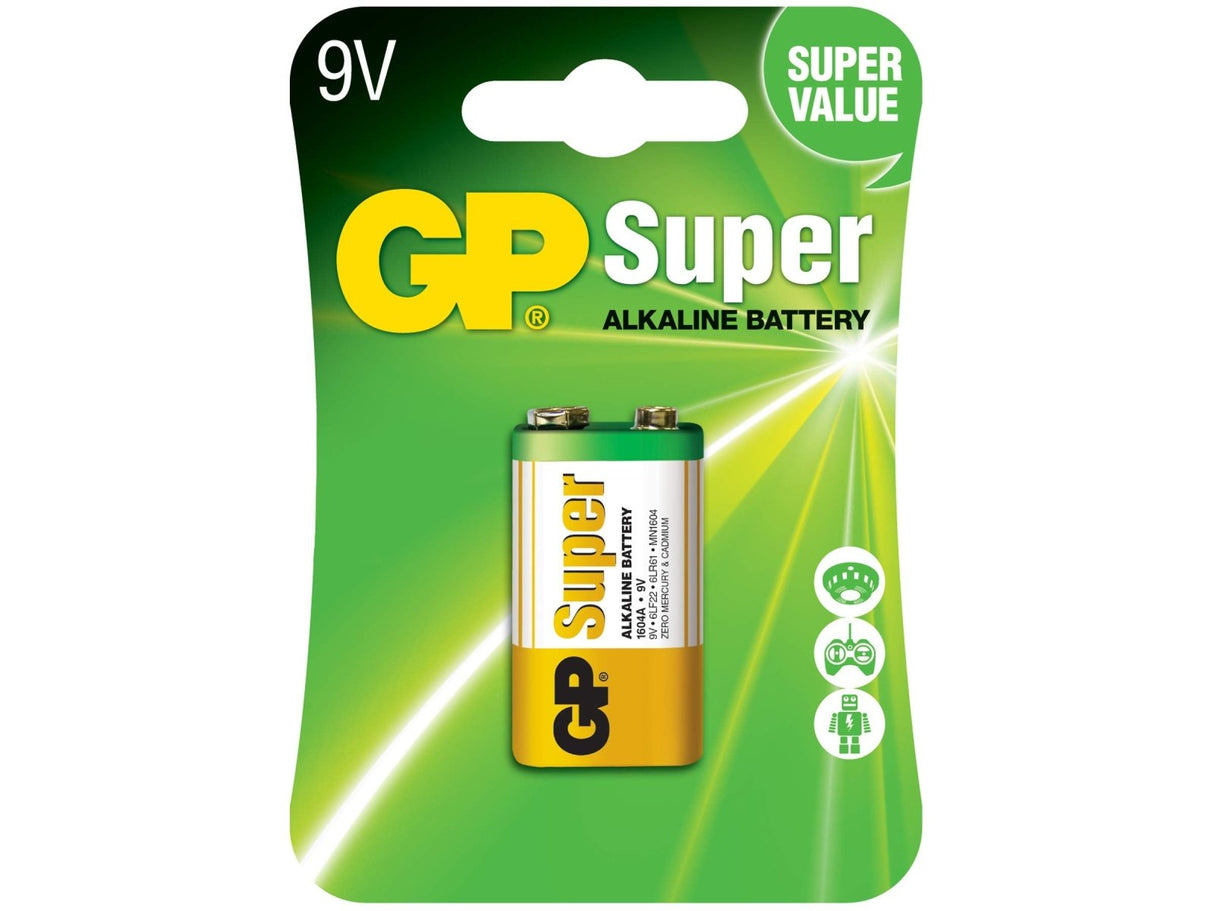 G Battery Super Alkaline 9V*1Pc - 2kShopping