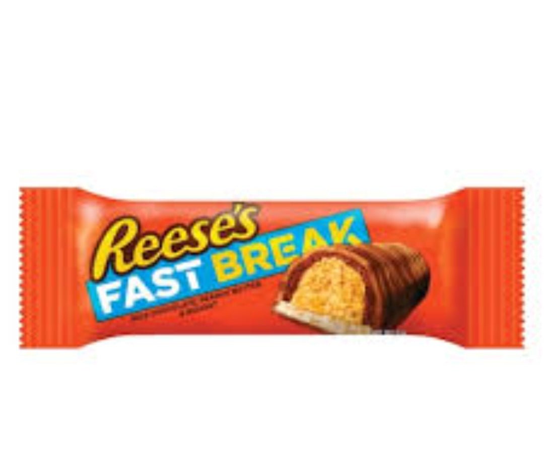 Reese's Fast Break Nougat Chocolate 51g | ريزس فاست بريك - 2kShopping