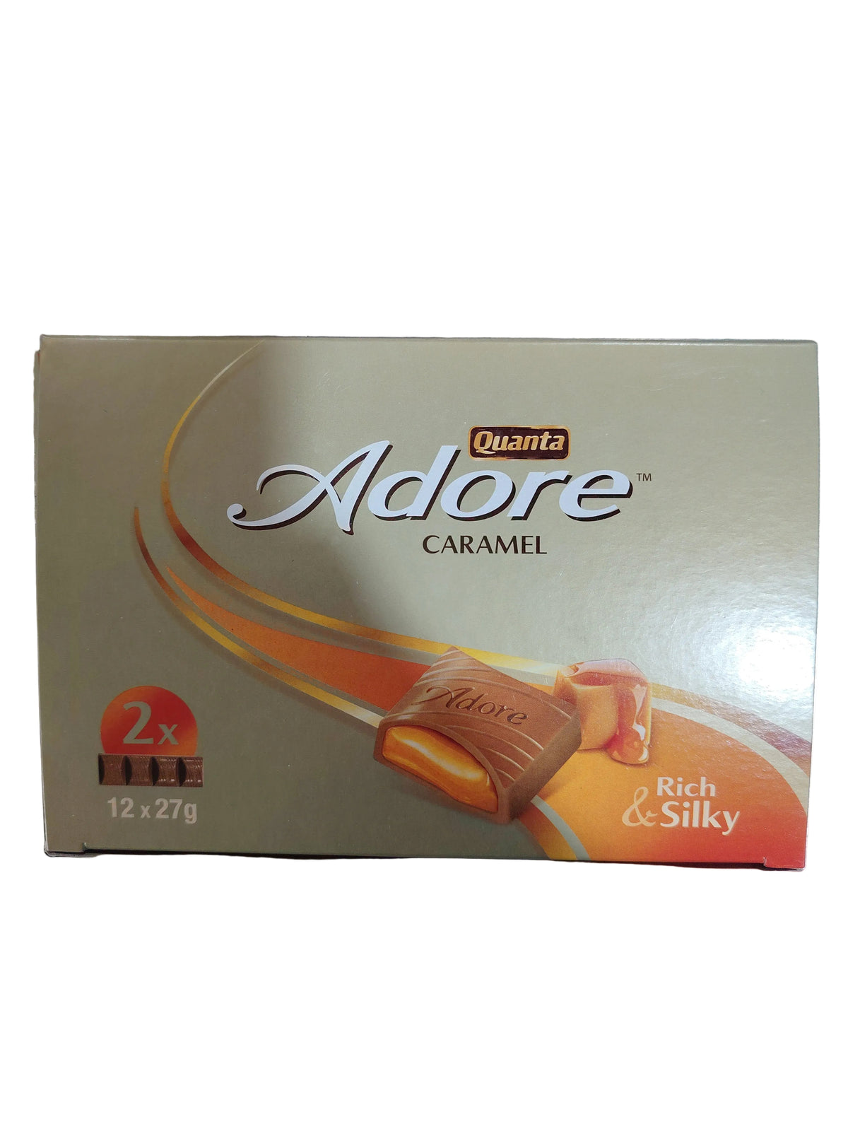 Quanta Adore Caramel Rich & Silky 12 x 27g