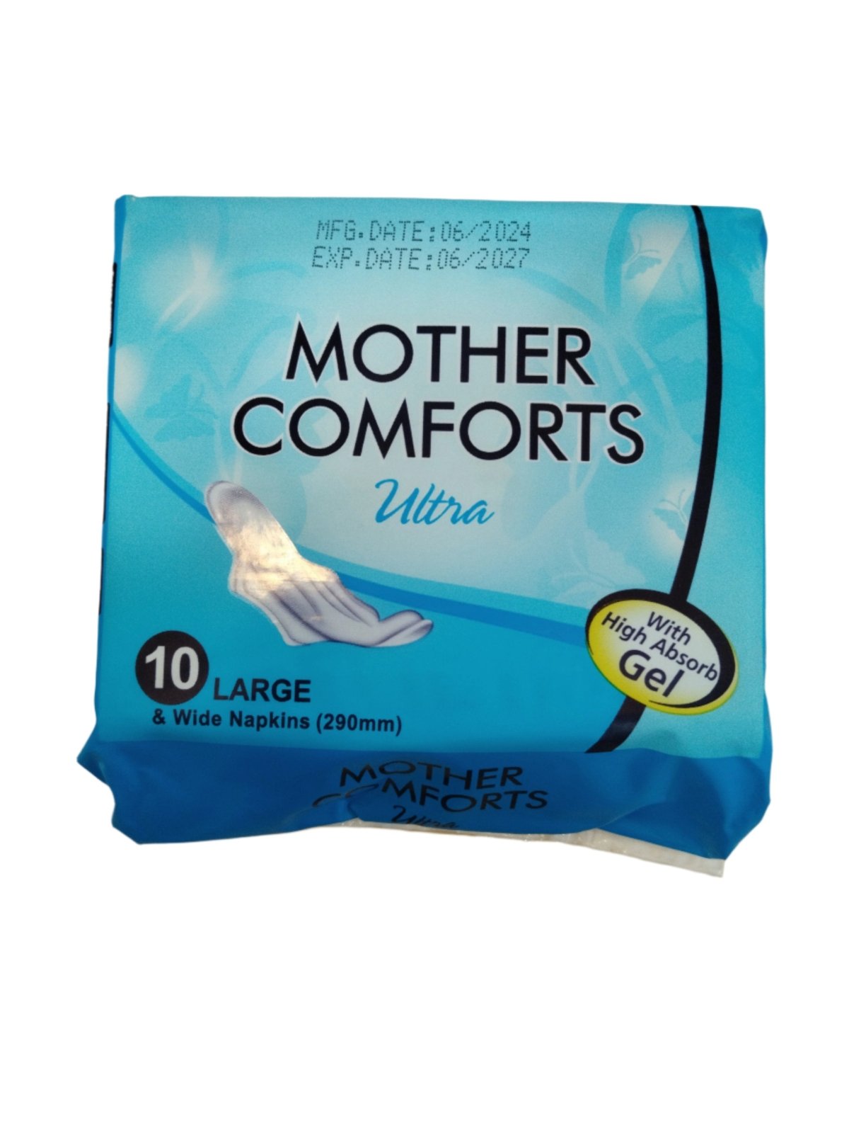 Mother Comforts Pads 290mm Pack of 10 | فوط نسائية - 2kShopping