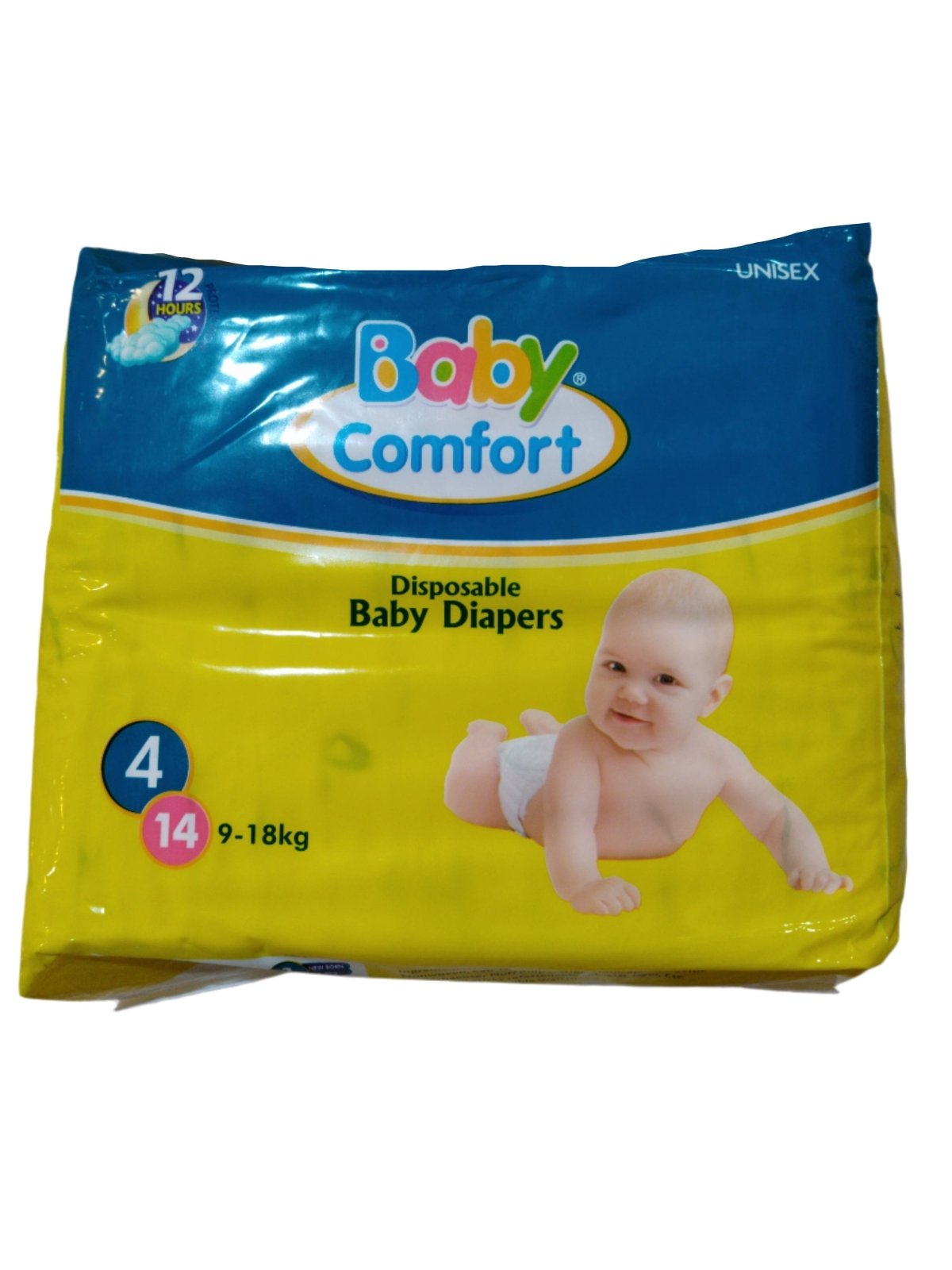 Baby Comfort Diapers No. 4 | حفاضات اطفال 9 - 18كجم - 2kShopping