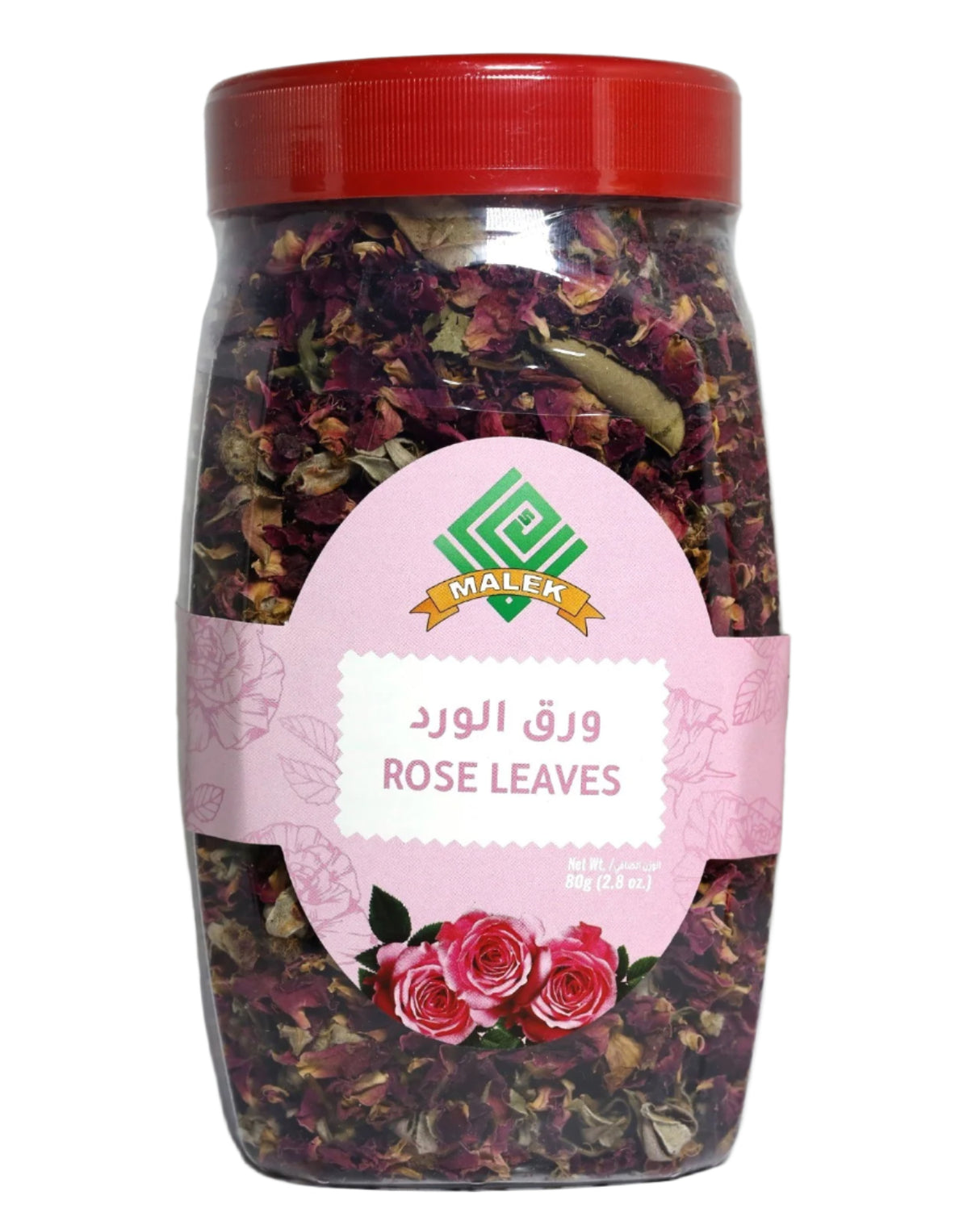 Malek Rose leaves 80g | ورق الورد مالك - 2kShopping
