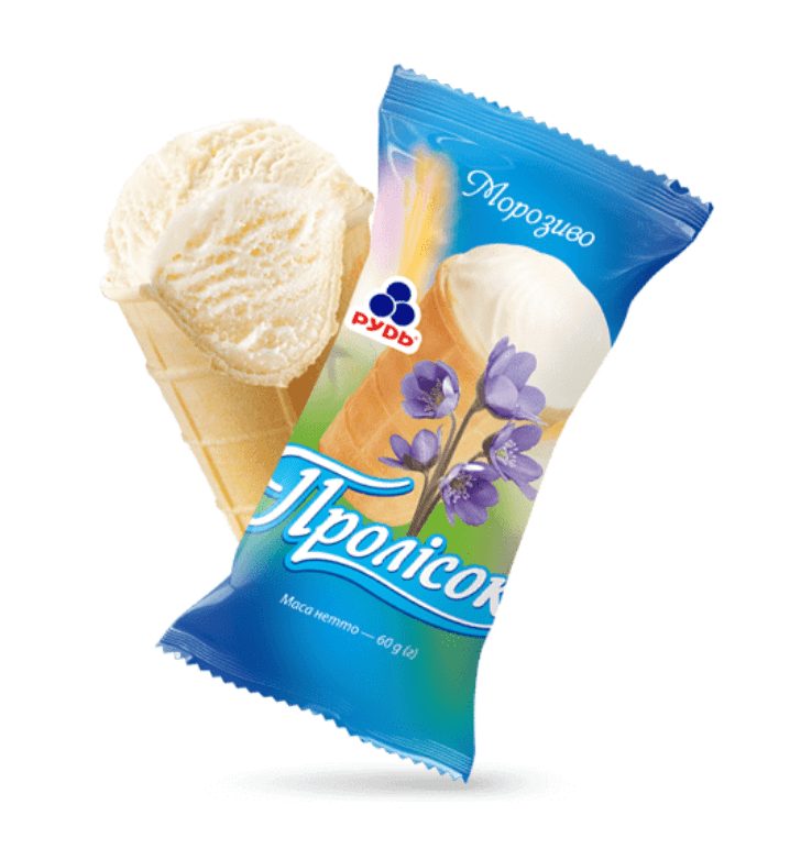 Rud Waffle Cup Milky Ice Cream 60g | ايسكريم الحليب بكوب الوافل - 2kShopping