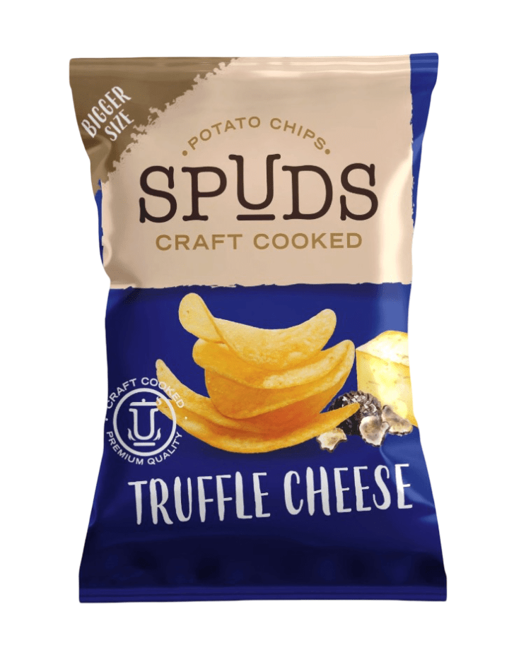 Spuds Chips Truffle Cheese 145g - 2kShopping