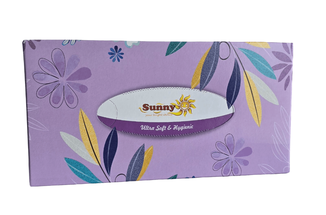 Sunny facial Tissue 150 Sheets | سني مناديل ورقية - 2kShopping