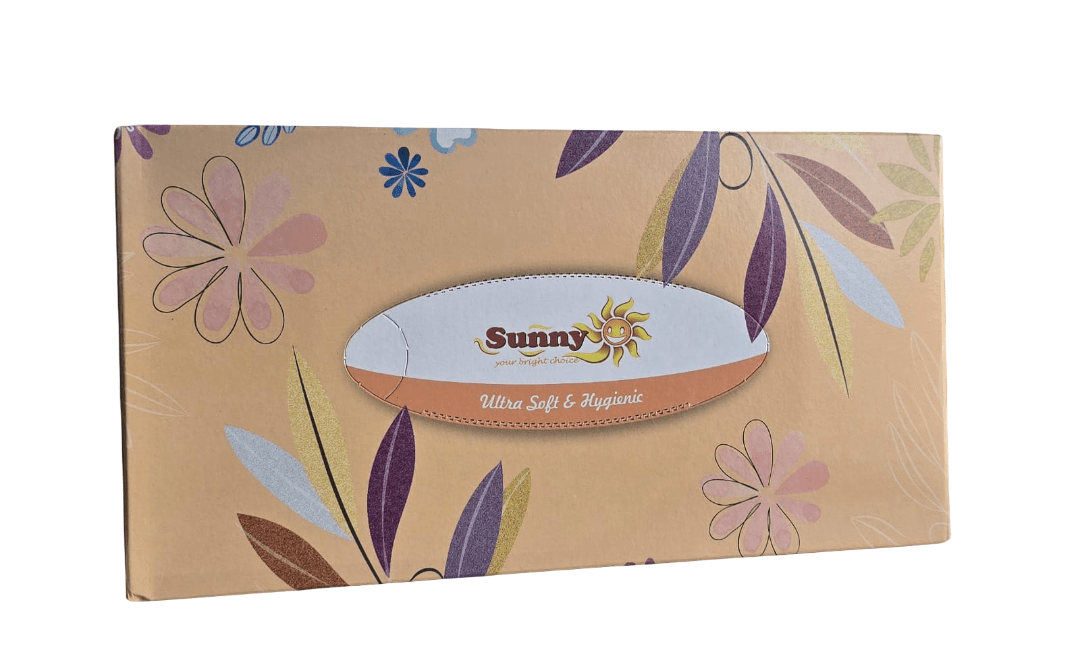 Sunny facial Tissue 150 Sheets | سني مناديل ورقية - 2kShopping