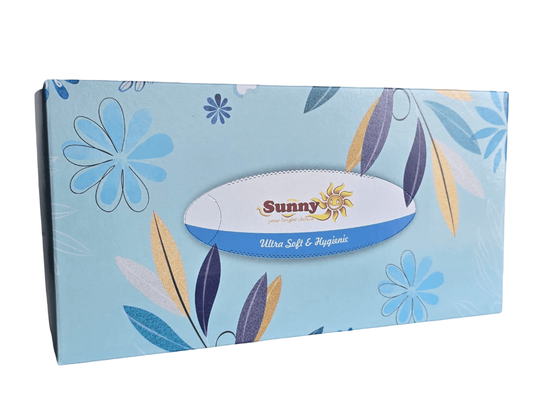 Sunny facial Tissue 150 Sheets | سني مناديل ورقية - 2kShopping