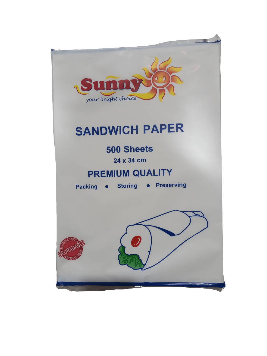 Sunny Sandwich Paper 500 Sheets | ورق للسندويشات - 2kShopping