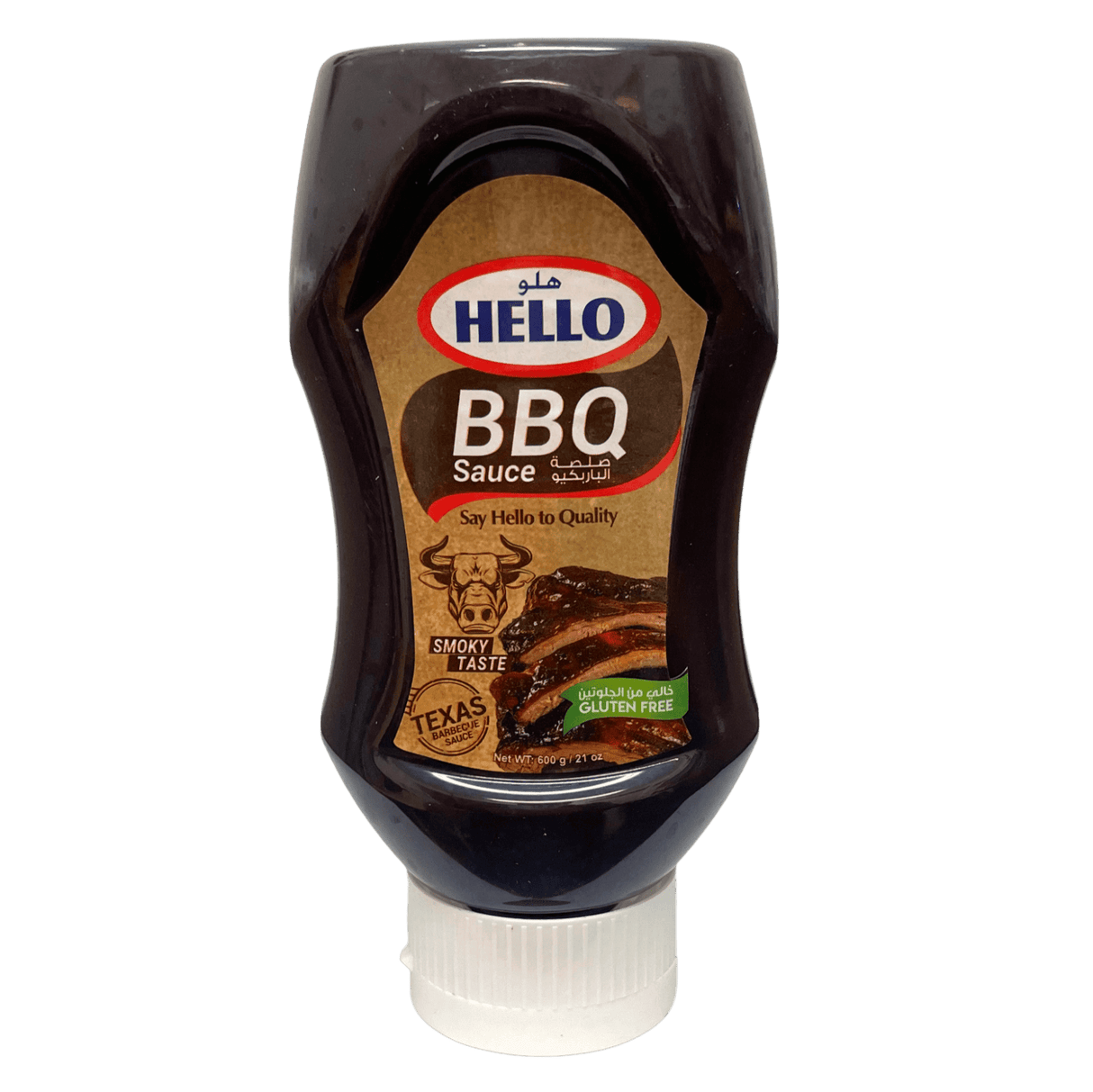 Hello BBQ Sauce 12 x 570g | هلو صلصة الباربكيو - 2kShopping