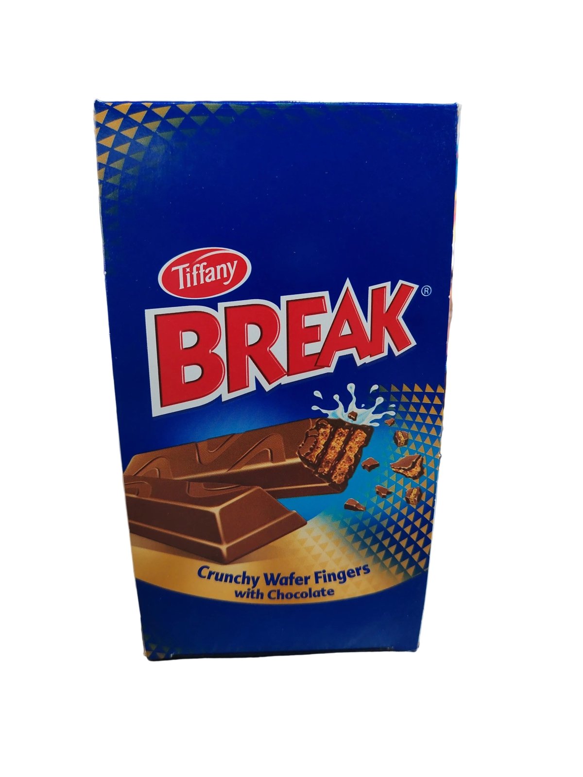 Tiffany Break Crunchy Wafer Fingers w/ Chocolate 24pcs x 12.5g - 2kShopping