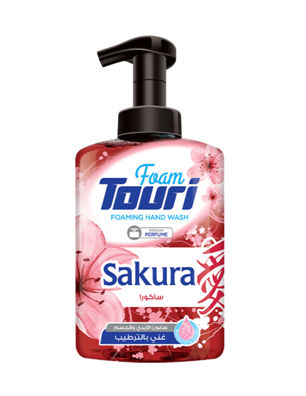 Touri Foaming Hand Wash Sakura 400ml | توري صابون اليدين ساكورا - 2kShopping
