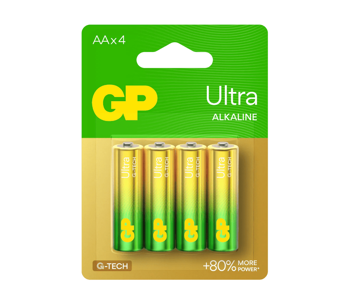 Gp Battery Ultra Alkaline AA 4+2 Bonus Pack - 2kShopping
