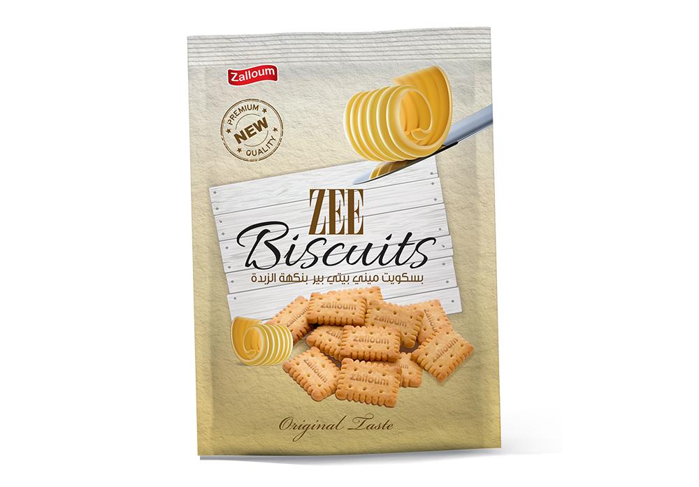 Zalloum Zee Biscuits 45g | زلوم بسكويت ميني سادة - 2kShopping