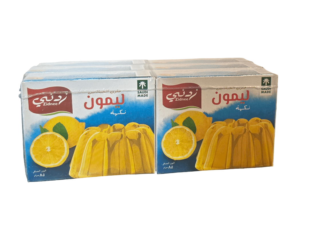Zidnee Jelly Dessert Lemon 6x85g (Exp:21/02/2027) | زدني جيلي باليمون - 2kShopping