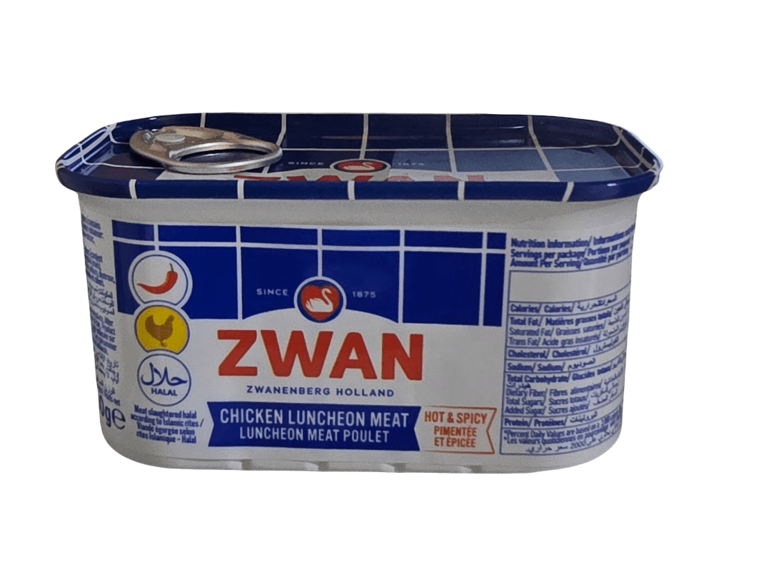 Zwan Chicken Luncheon Hot & Spicy 200g | لحم لانشون الدجاج حارة ومبهرة - 2kShopping