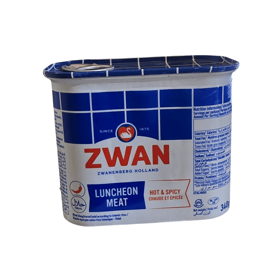 Zwan Chicken Luncheon Meat Hot & Spicy 340g | لحم لانشون دجاج حارة ومبهرة - 2kShopping