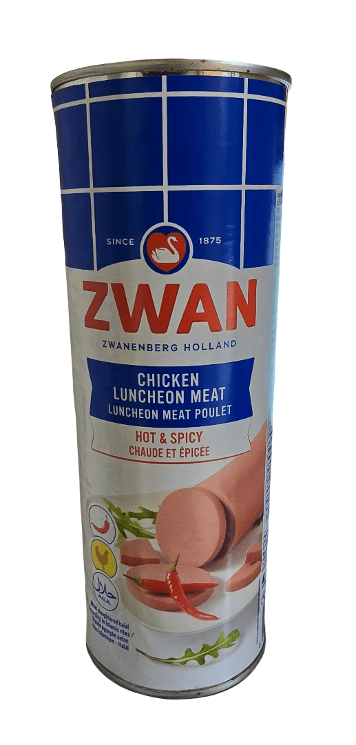 Zwan Chicken Luncheon Meat Hot&Spicy 850g|لحم لانشون دجاج حار ومبهر - 2kShopping