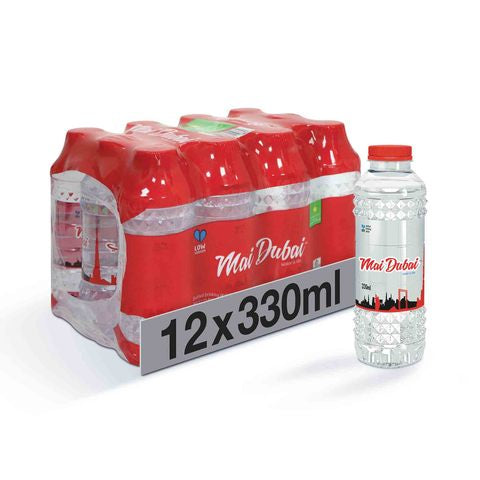 Mai Dubai Bottled Drinking Water 330ml x 12 - 2kShopping.com