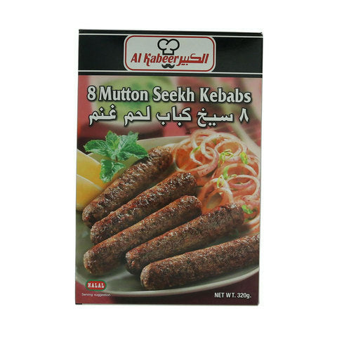 Al Kabeer 8 Mutton Seekh Kebabs 320g - 2kShopping.com