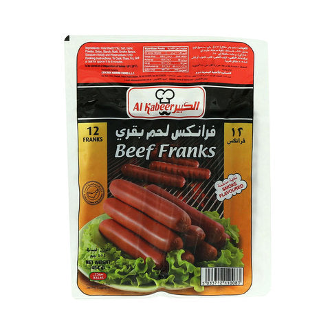 Al Kabeer Beef Franks 454g - 2kShopping.com