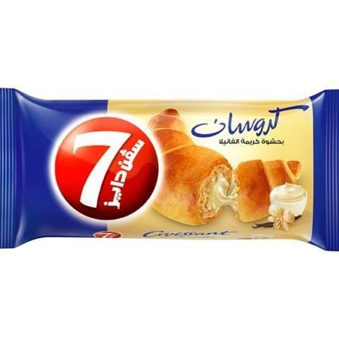 7 Days Croissant with Vanilla Cream Filling 55g - 2kShopping.com - Grocery | Health | Technology