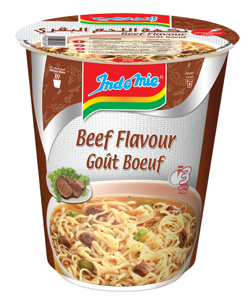 Indomie Beef Noodles Cup 60g - 2kShopping.com