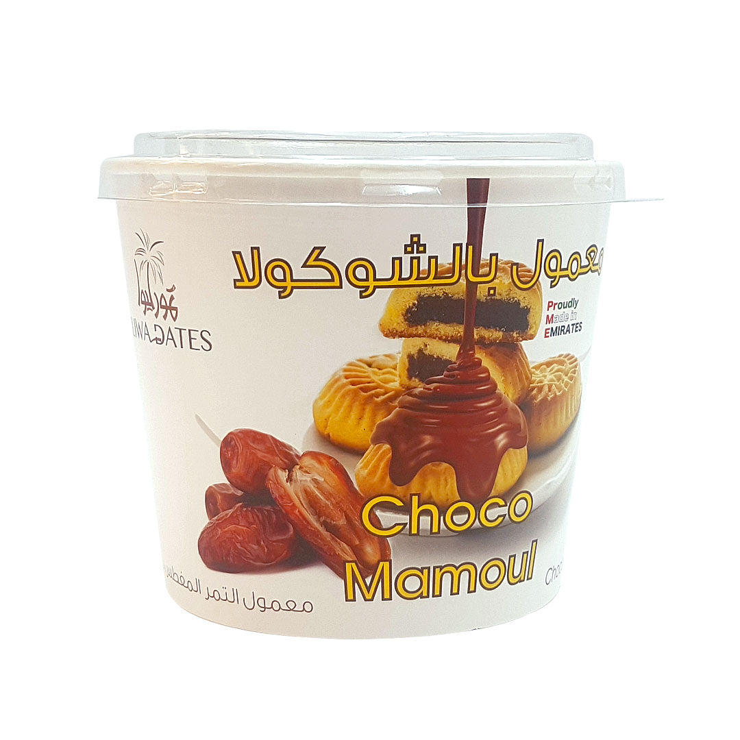 Liwa Dates Mamoul Chocolate 500g ليوا معمول تمر بالشوكولاتة