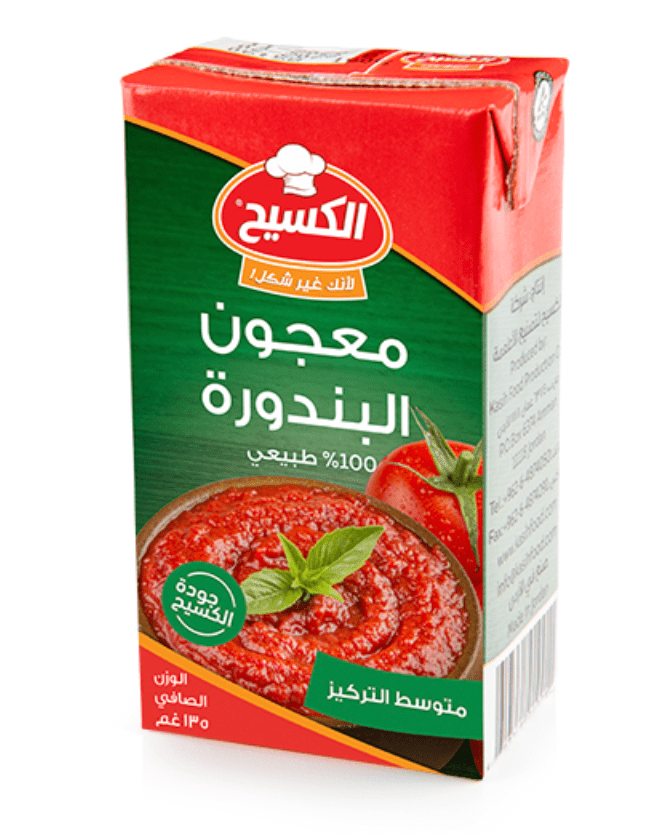 Al Kasih Tomato Paste 130g | الكسيح معجون البندورة - 2kShopping