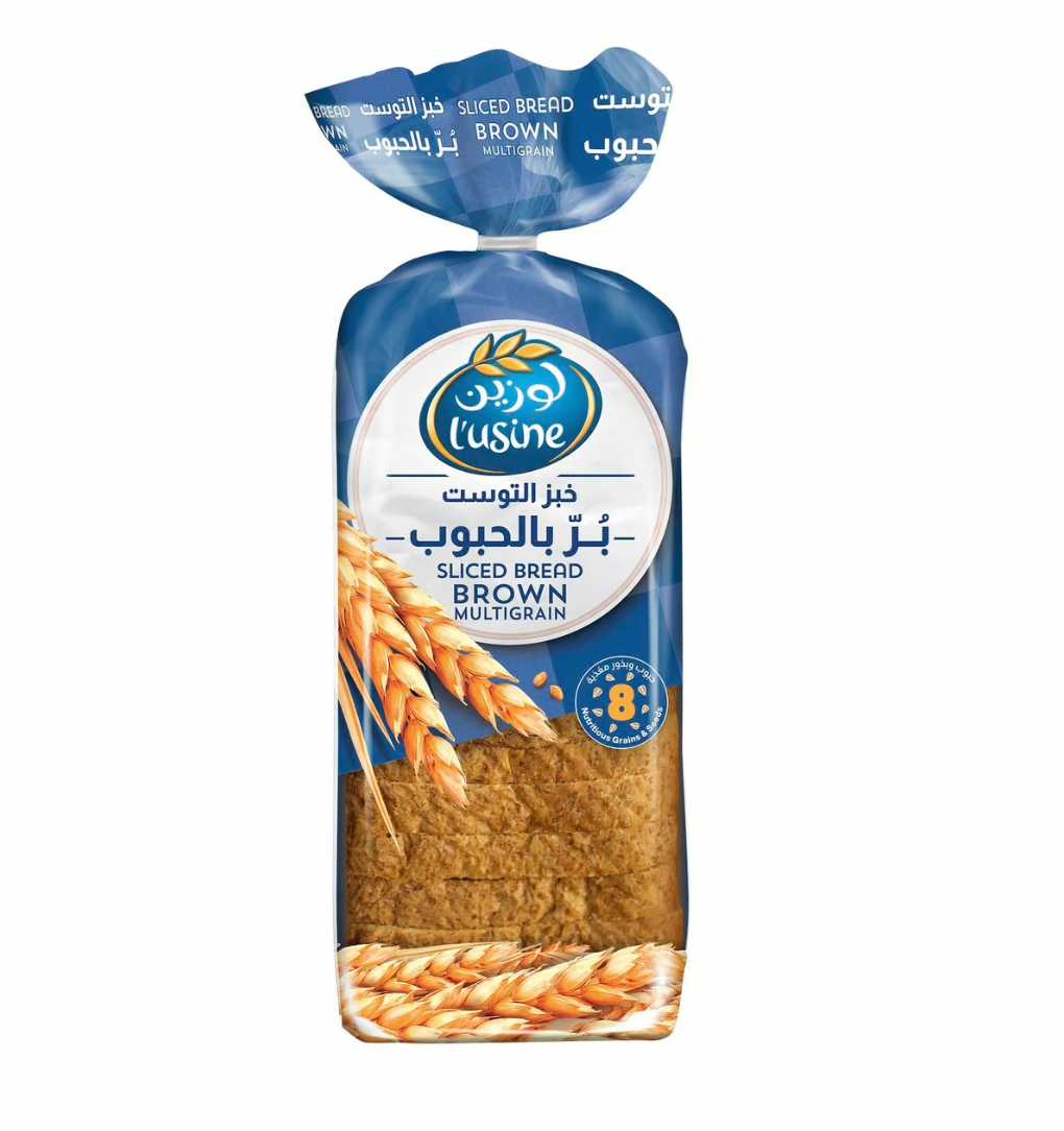 Lusine Multigrain Sliced Bread 600g | خبز التوست بالحبوب