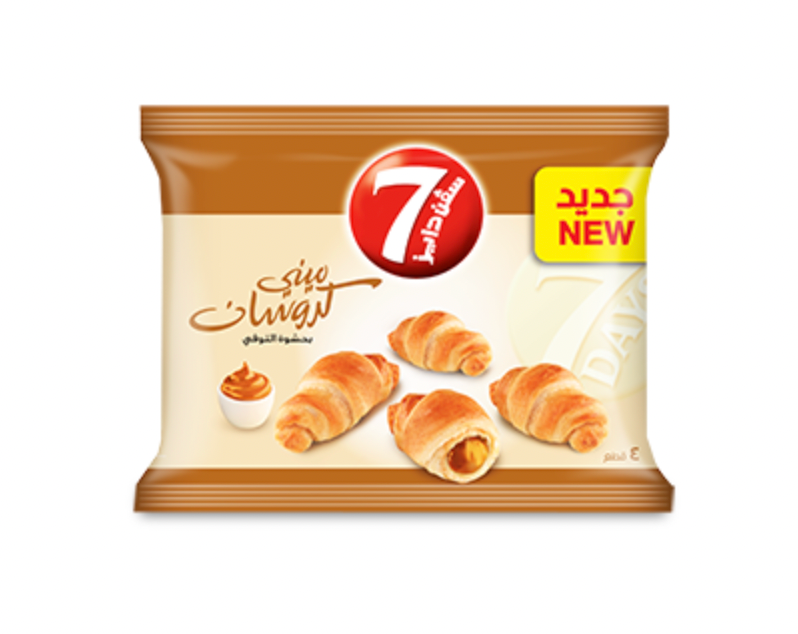 7Days Croissant Mini Toffee 44g | ميني كرواسون توفي