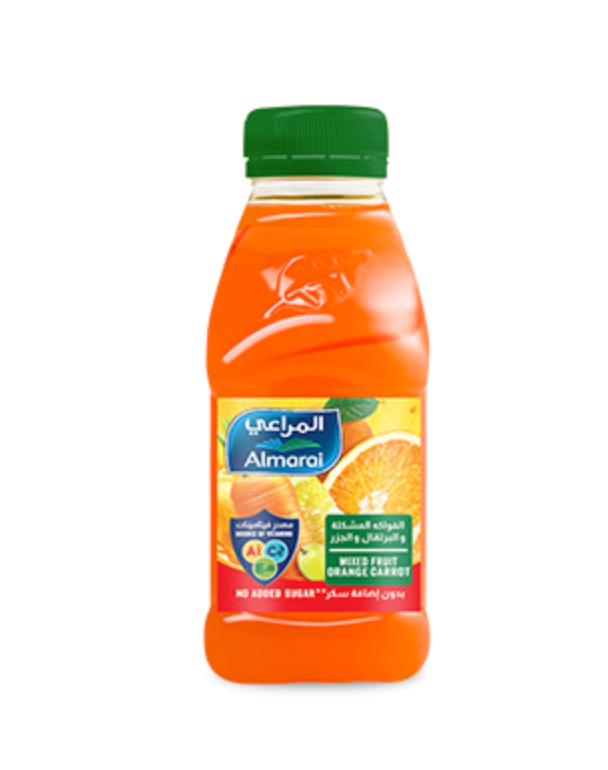 Almarai Orange Carrot Juice 200ml | عصير برتقال وجزر