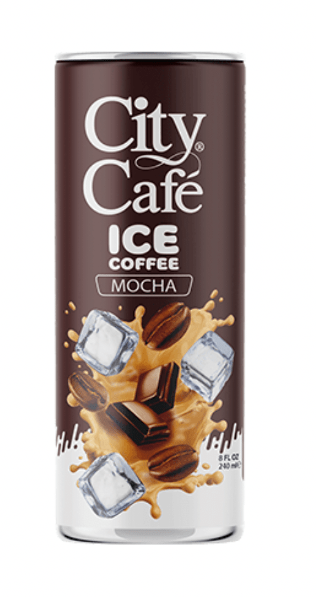 City Café Ice Coffee Mocha 240ml | سيتي كافيه قهوة مثلجة موكا - 2kShopping
