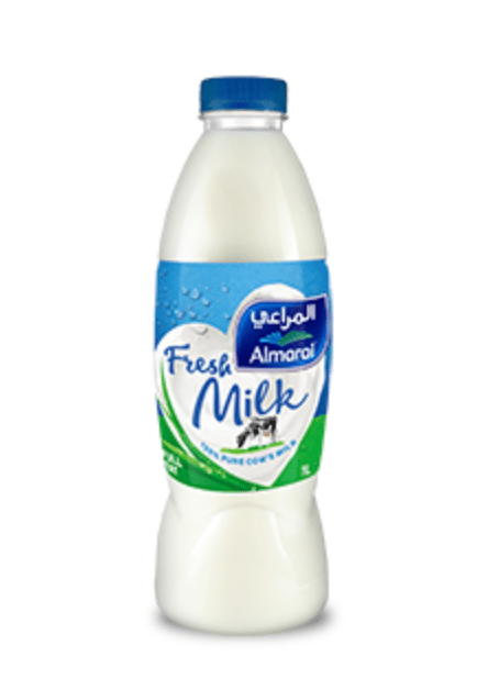 Al Marai Fresh Milk 1L | حليب كامل الدسم - 2kShopping