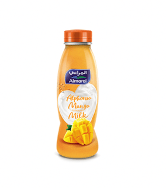 Al Marai Mango Flavored Milk 360ml | حليب بنكهة المانجا - 2kShopping