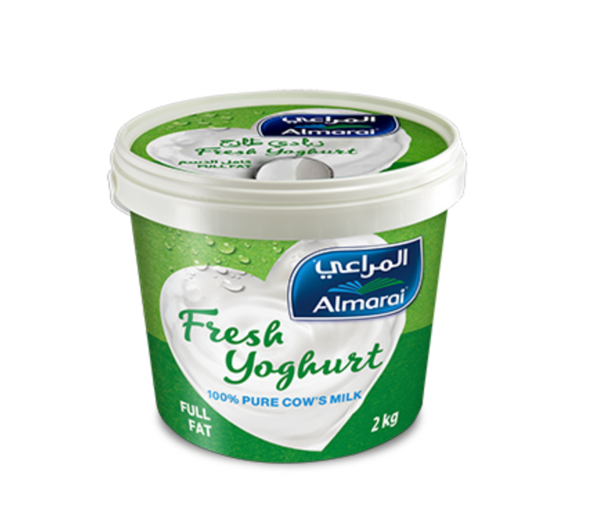 Almarai Fresh Yoghurt 2kg | زبادي كامل الدسم