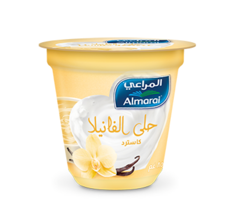 Almarai Custard Vanilla 85g | حلى الفانيلا