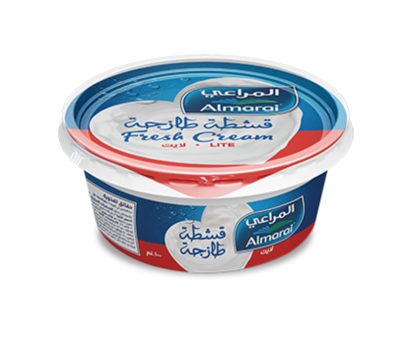 Almarai Fresh Lite Cream 100g | قشطة قليلة الدسم