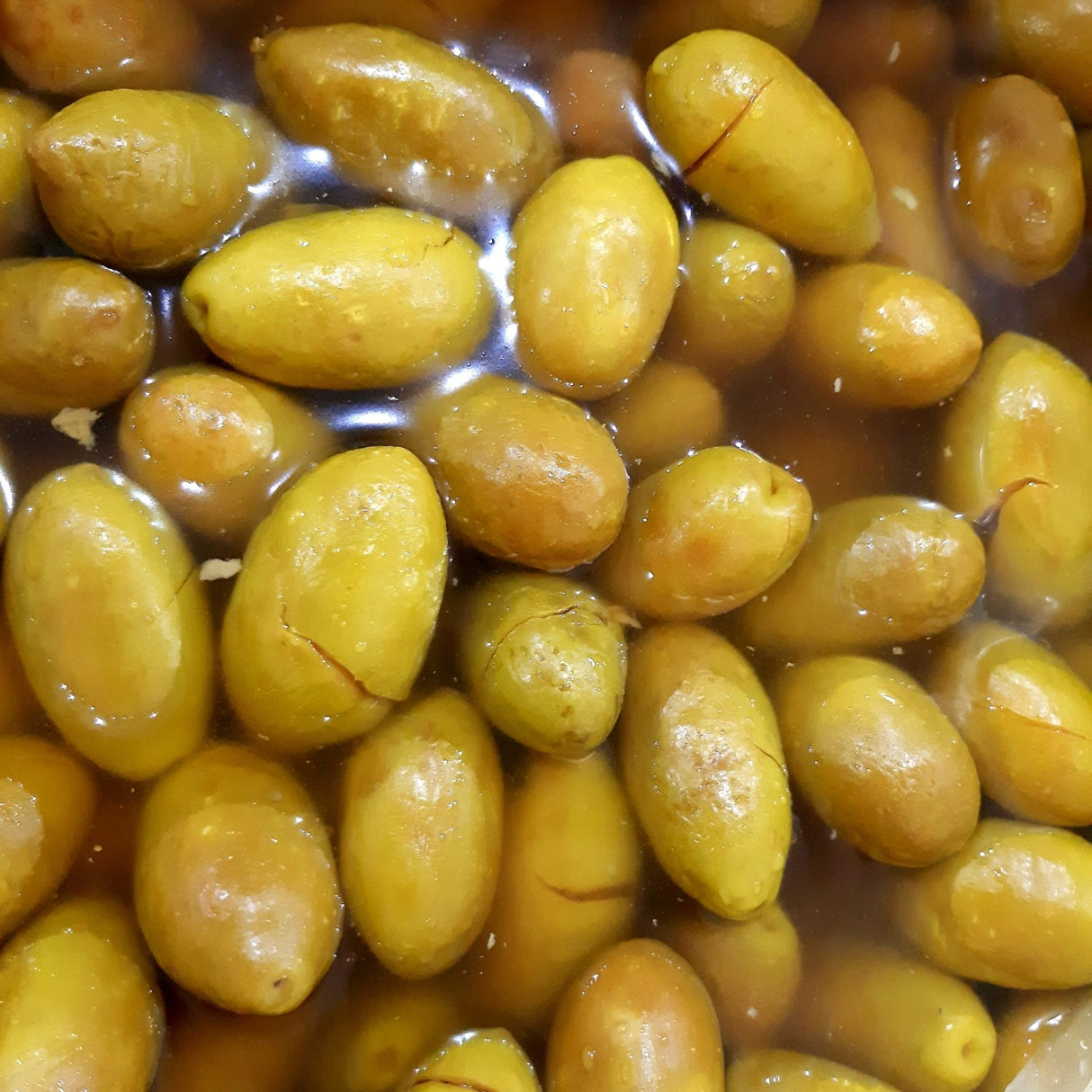 AL Nabulsi Green Olive Kalamata Jumbo 250g | النابلسي زيتون أخضر جامبو كلاماتا - 2kShopping