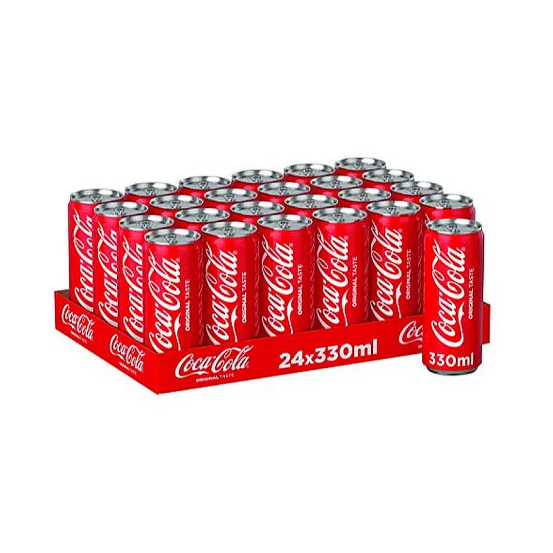 Coca Cola 330ml Can | كوكاكولا ٣٣٠ مل - 2kShopping