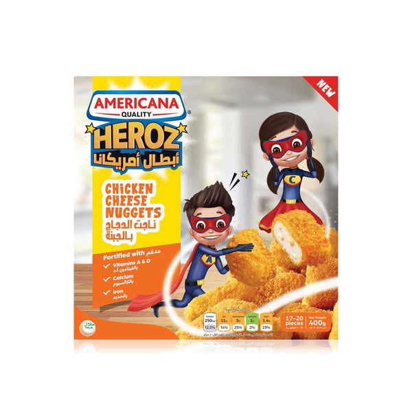 Americana Heroz Chicken Cheese Nuggets 400g |