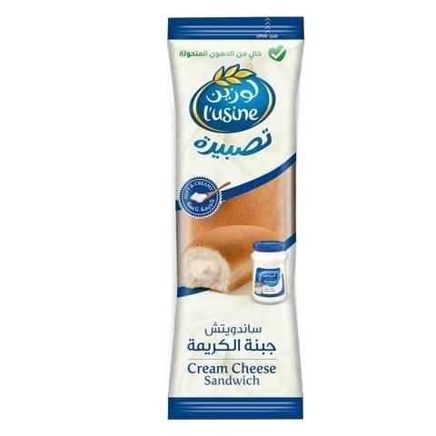 Lusine Cream Cheese Sandwich 112.5g | ساندويتش جبنة الكريمة - 2kShopping