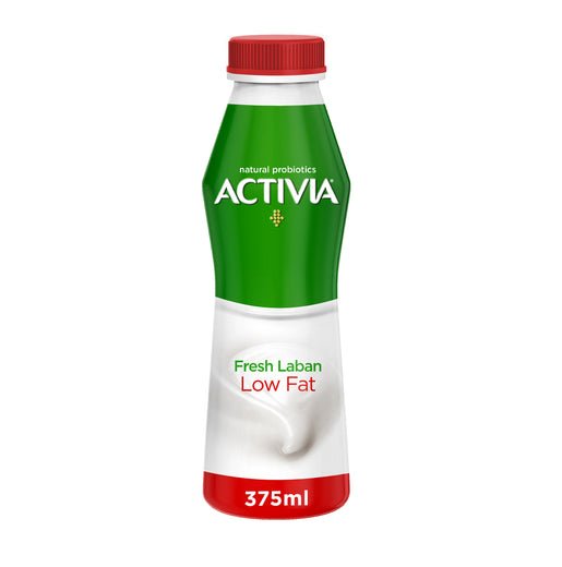 Activia Fresh Laban Low Fat 375ml | لبن أكتيفيا قليل الدسم - 2kShopping