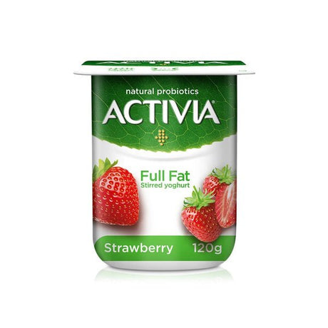 Activia Yoghurt Strawberry 120g | أكتيفيا زبادي بالفراولة - 2kShopping