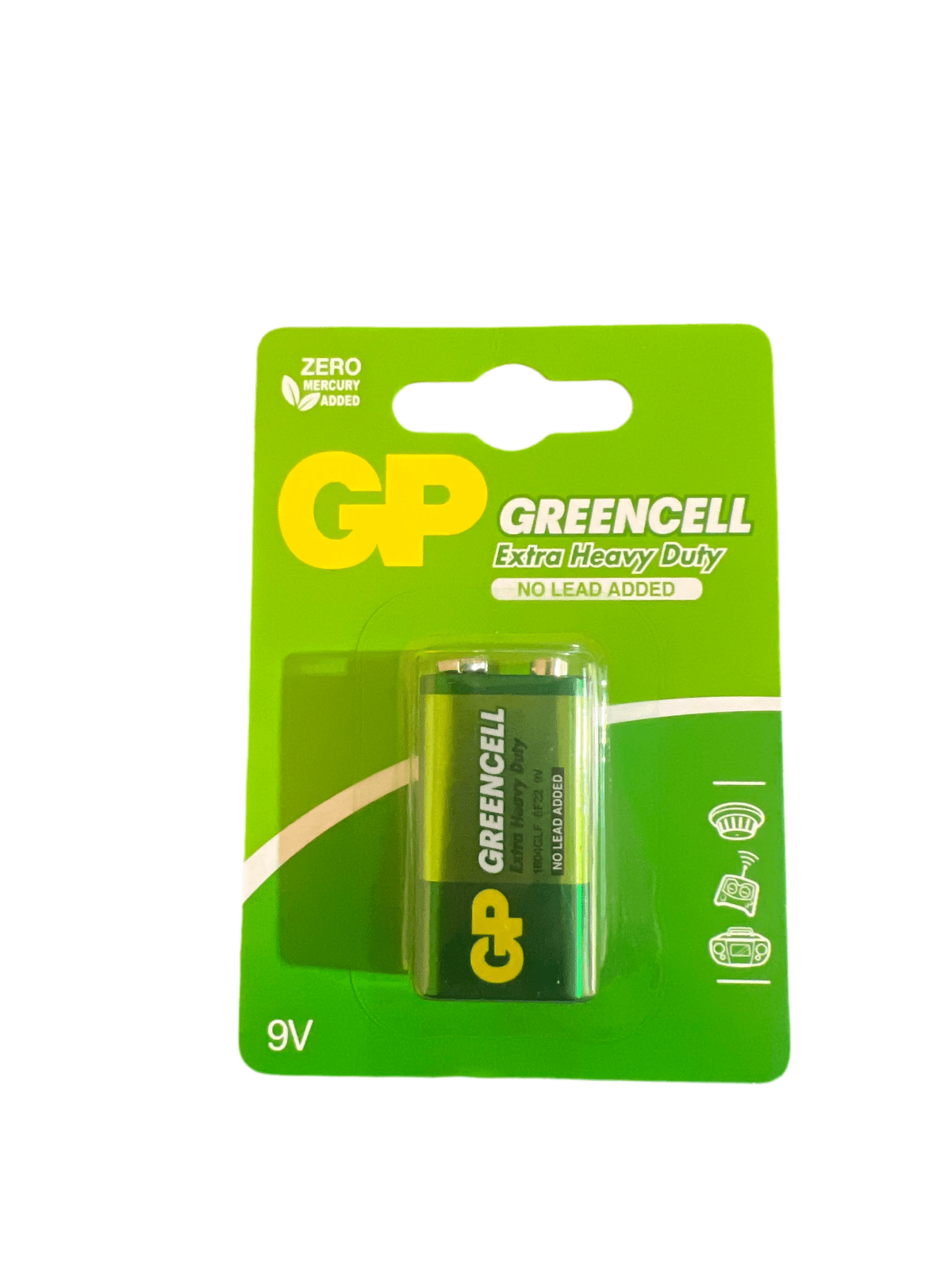Gp Batter Greencell 9V*1Pc - 2kShopping
