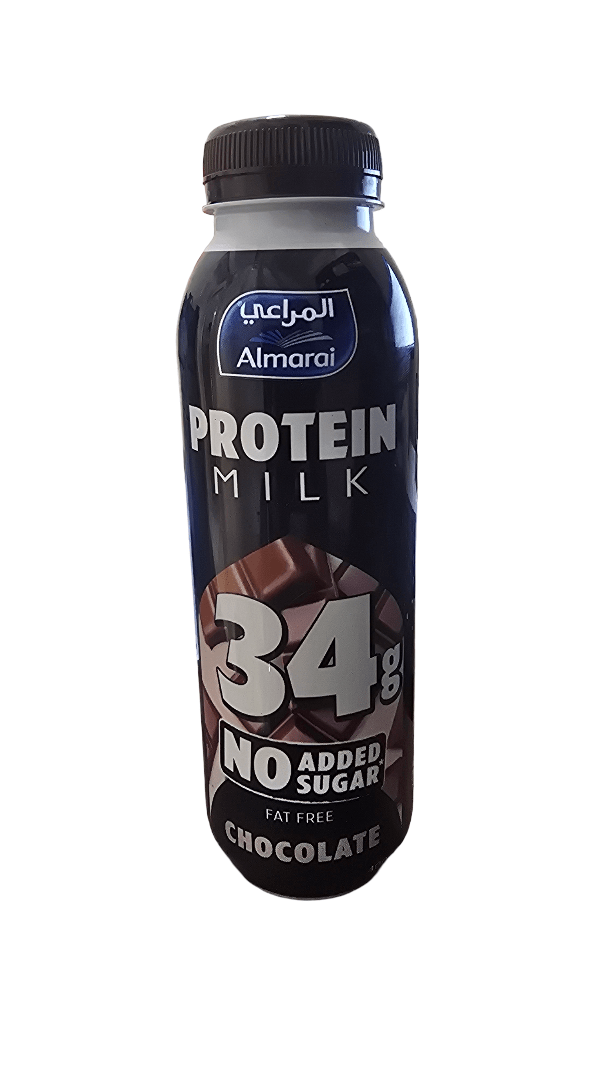 Al Marai Protein Milk Chocolate Flavor 400ml | المراعي حليب البروتين بالشوكولاتة - 2kShopping