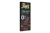 Tops Chocolate Bar Dark Sugar - Free Stevia Pack 12 X 50g - 2kShopping