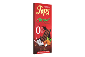 Tops Chocolate Bar Milk with Almonds Sugar - Free Stevia Pack 12 X 50g - 2kShopping