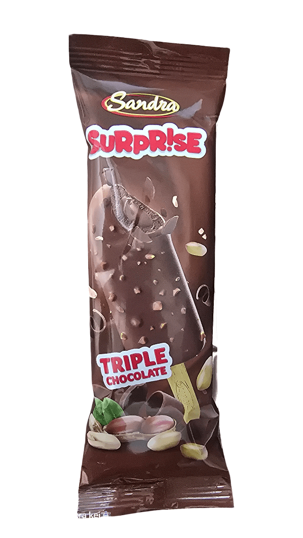 Sandra Surprise Triple Chocolate Ice Cream 80g - 2kShopping