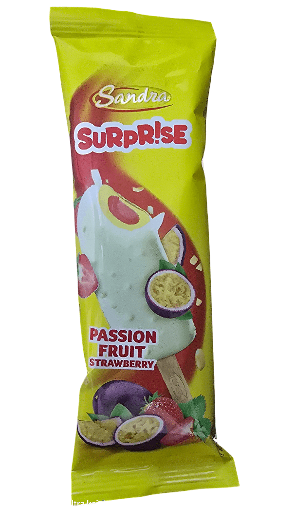 Sandra Surprise Passion Fruit Strawberry Ice Cream 80g - 2kShopping